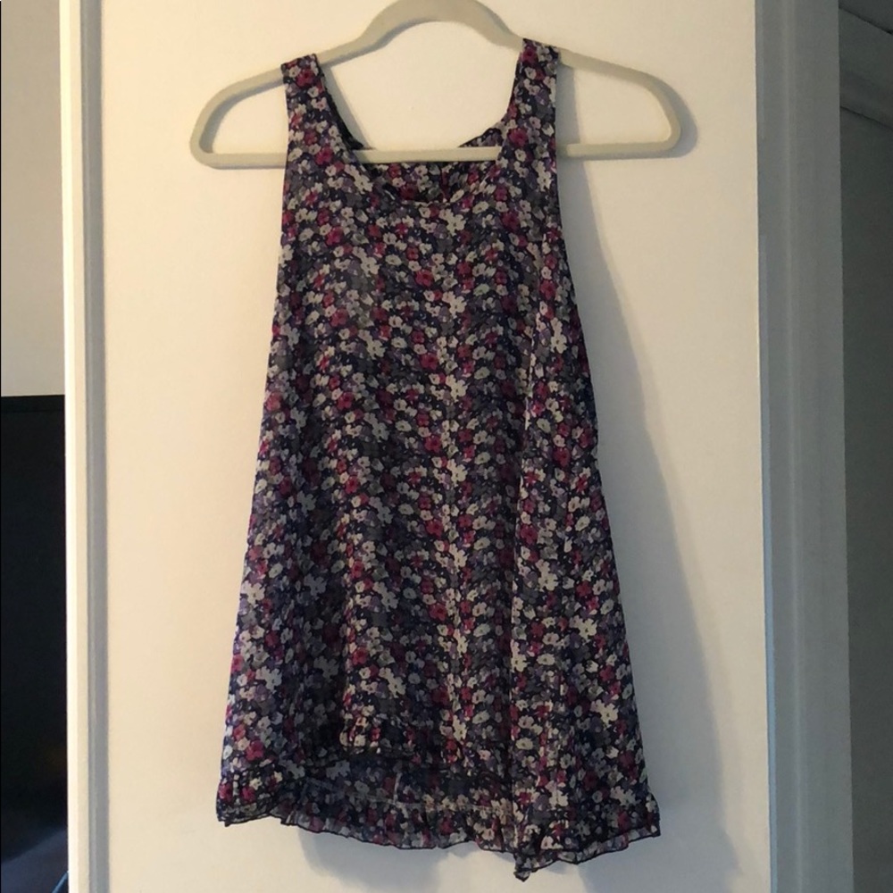 flower summer blouse